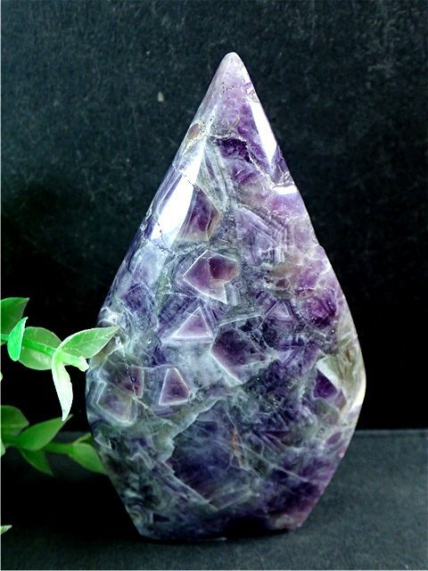 天然～愛の守護石～夢幻紫水晶アメジスト原石177G3-34G41Dの画像5
