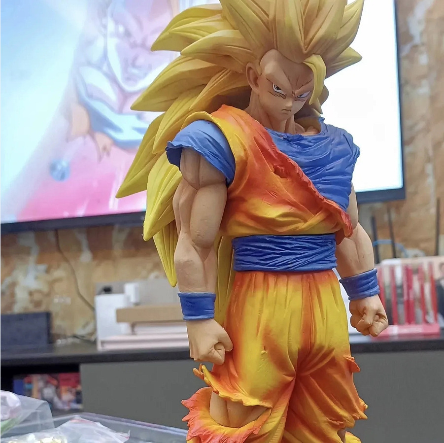 ★ドラゴンボール　☆超サイヤ人3 孫悟空　★海外限定　31CM フィギュア PVC_画像4