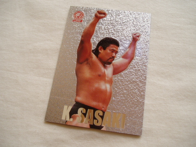 キラインサートカード 佐々木健介◆バンダイ2001 新日本プロレス RE_画像1