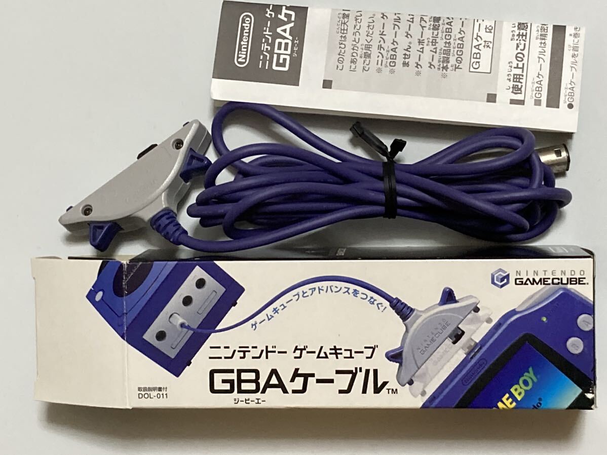 (外箱/説明書付)GBAケーブル ゲームキューブ周辺機器 DOL-011の画像1