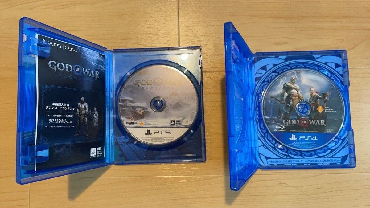 PS4 PS5 GOD of WAR ラグナロク　2本セット売り