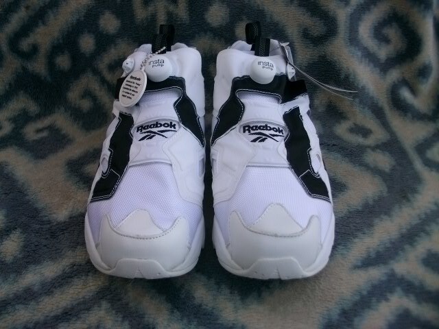 REEBOK INSTA PUMP FURY 30cm US12 белый чёрный новый товар не использовался ( есть перевод ) Reebok Insta насос Fury 