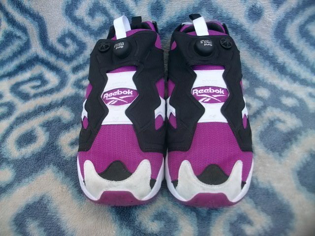 REEBOK INSTA PUMP FURY 30cm US12 紫黒 新品未使用？ リーボック インスタ ポンプ フューリー_画像2