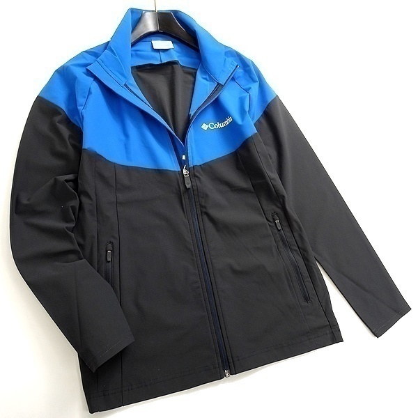 ■Columbia コロンビア 新品 高耐久ストレッチナイロン フルジップ ジャケット トレーニングウェア YMG104 403 105/XL ▲013▼kkf236co_画像1