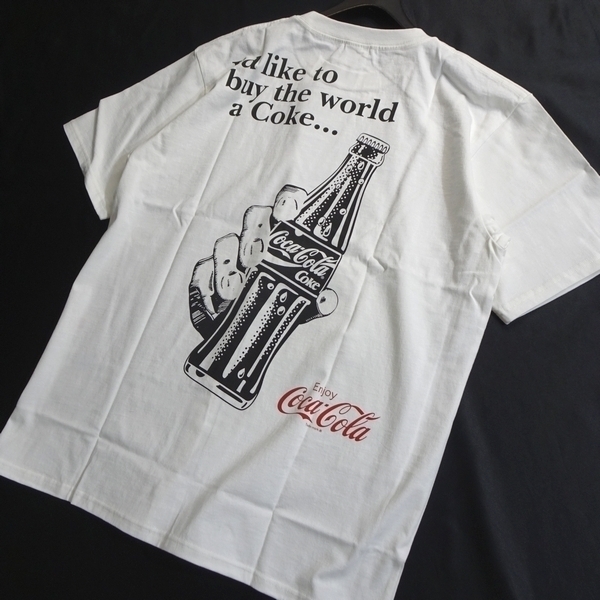 AVIREX アヴィレックス 新品 COKE 70s POP ART T-SHIRT 70年代 バックプリント 半袖 綿100% Tシャツ 3134110 030 XL ▲012▼kkf306us_画像5
