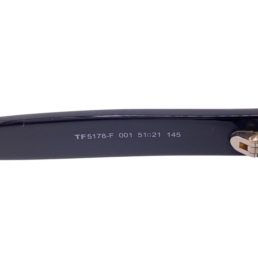 TOM FORD/トムフォード TF5178-F メガネ ブラック ユニセックス ブランド