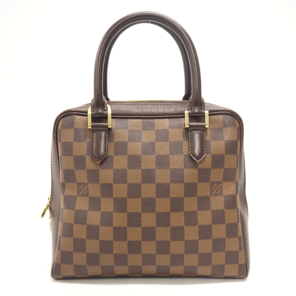 LOUIS VUITTON/ルイヴィトン ビトン N51150 ブレラ ダミエ レザー ハンドバッグ ブラウン レディース ブランド_画像1