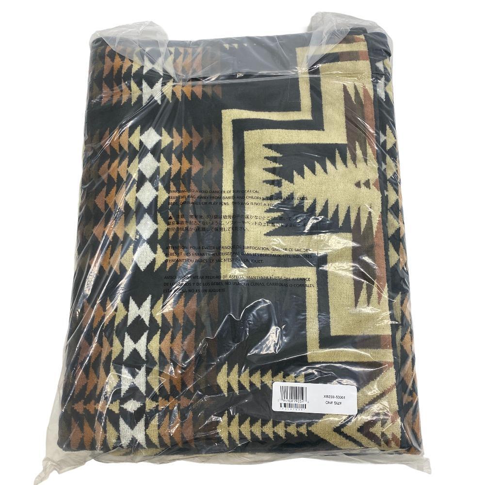 PENDLETON/ペンドルトン OVERSIZED JACQUARD SPA TOWEL HARDING OXFORD バスタオル ブランケット ジャガード コットン タオル ブラウン