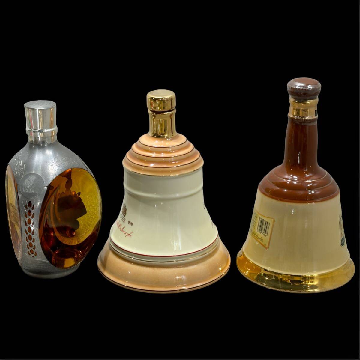 未開栓古酒3本セットDimple ヘイグ Royal Decanter ロイヤル デキャンタ 12年 43度 750ml● BELL'S 陶器 750ml 43% スコッチウイスキー _画像5