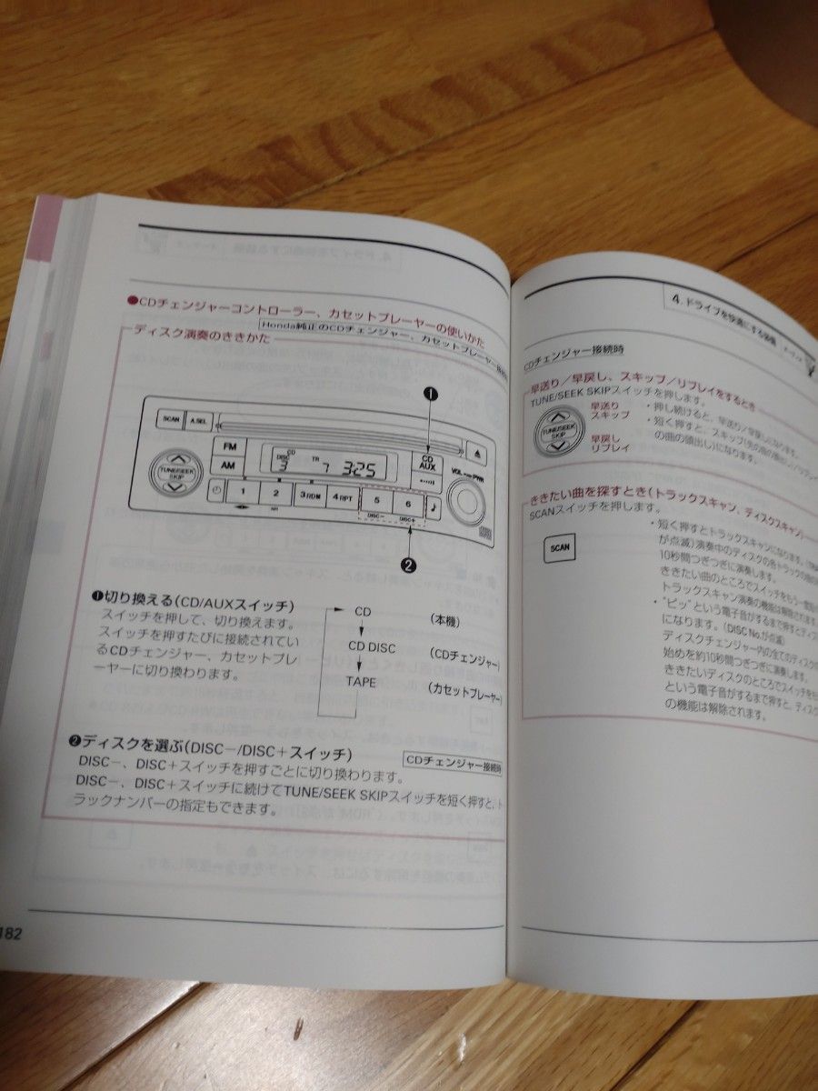 ホビオ　ホンダ HM3/HM4 バモスホビオ  取扱説明書  取説