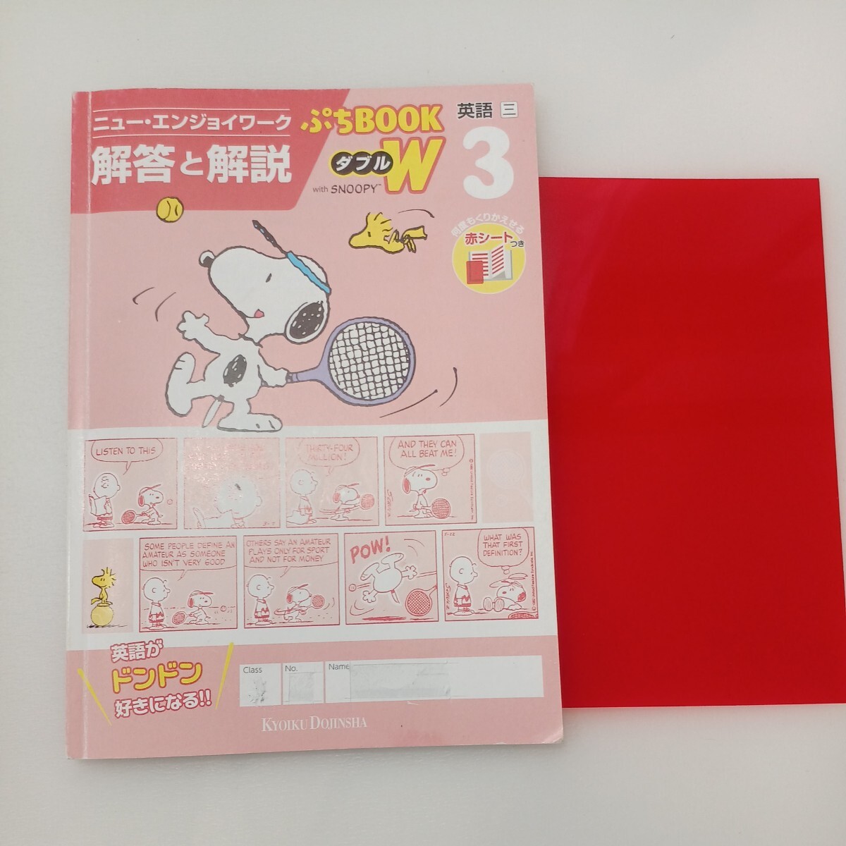 zaa-571♪小学校英単語くりかえし単語集(プチBOOK-W1・2・3)3冊セット　新出単語、基本英文をしっかりと身につける! 教育同人社_画像9