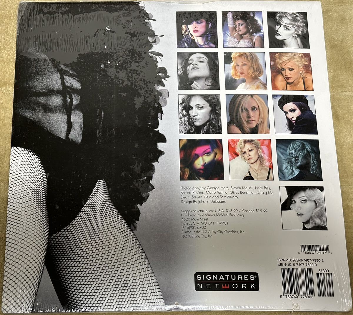 MADONNA Madonna madonna マドンナ 2009年 公式カレンダー アメリカから個人輸入品 未開封 未使用 アメリカ製 U.S.A. 2009 カレンダー 公式_画像3