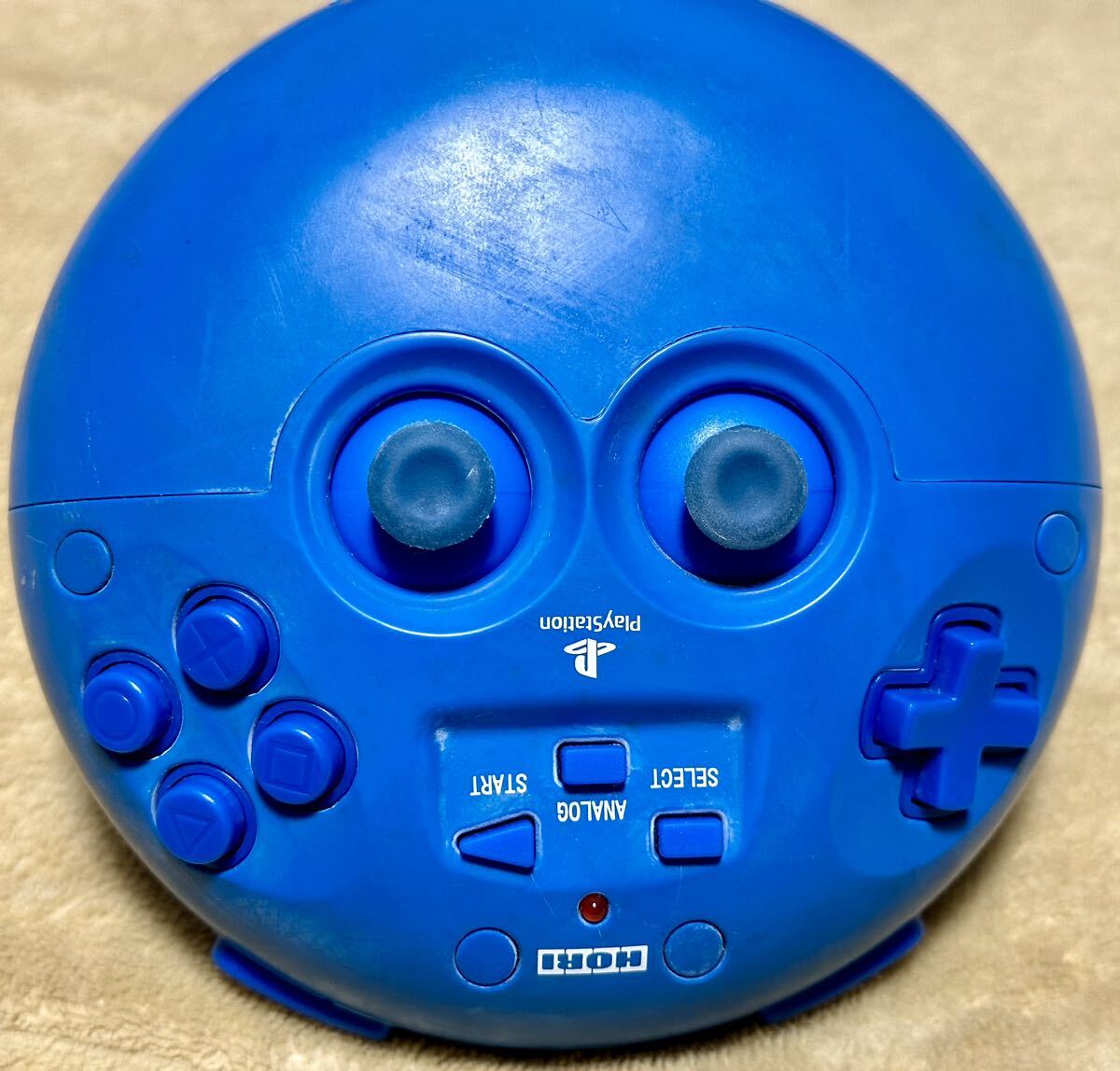 ドラゴンクエスト スライム スライムコントローラー HORI ドラクエ コントローラー ホリ ゲーム PS PS2 ケーブル無し ジャンク扱い 可愛い_画像5