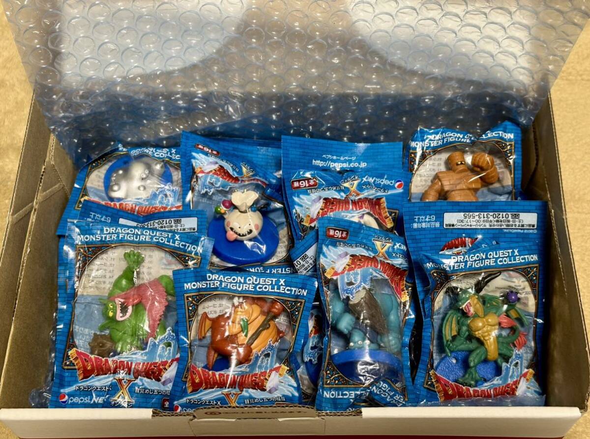  Dragon Quest Ⅹ Pepsi pepsi.NEX figure DRAGON QUEST X not for sale MONSTER FIGURE COLLECTION 2012 NOT FOR SALE all 16 kind full comp 
