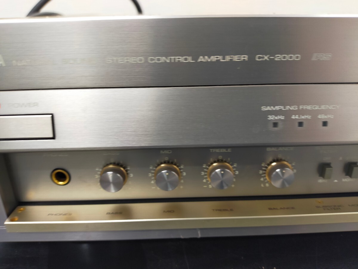 1円〜☆YAMAHA ヤマハ CX-2000 ステレオ コントロールアンプ の画像4