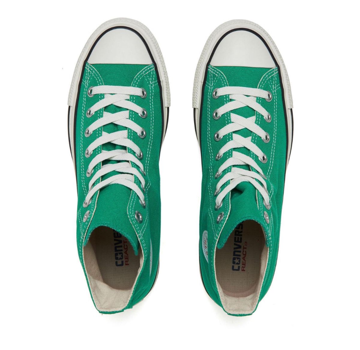 CONVERSEハイカットスニーカーオールスター GREEN 23.0cm