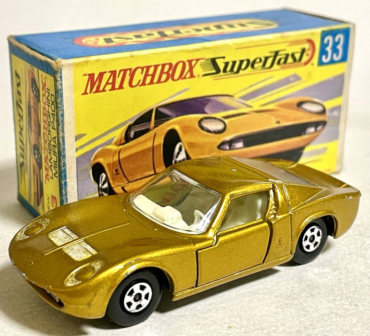 マッチボックス（ MATCHBOX ）【 Superfast 】SF33-1 ランボルギーニ ミウラ P400の画像8