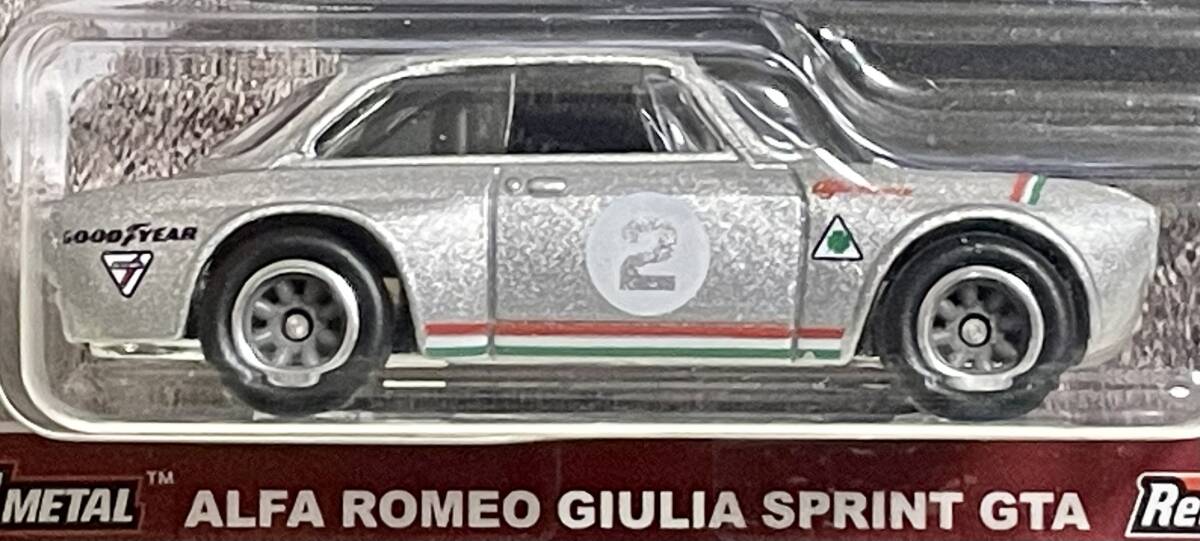 ホットウィール（ HOT WHEELS ）CAR CULTURE【 CARS & Donuts 】アルファロメオ ジュリア スプリント GTA_画像2