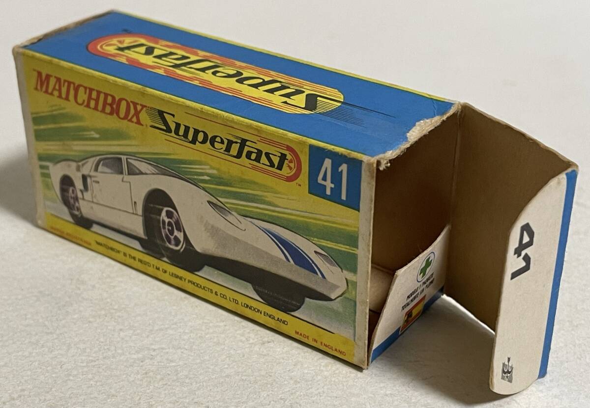 マッチボックス（ MATCHBOX ）【 Superfast 】SF41-1 フォード GT40の画像8