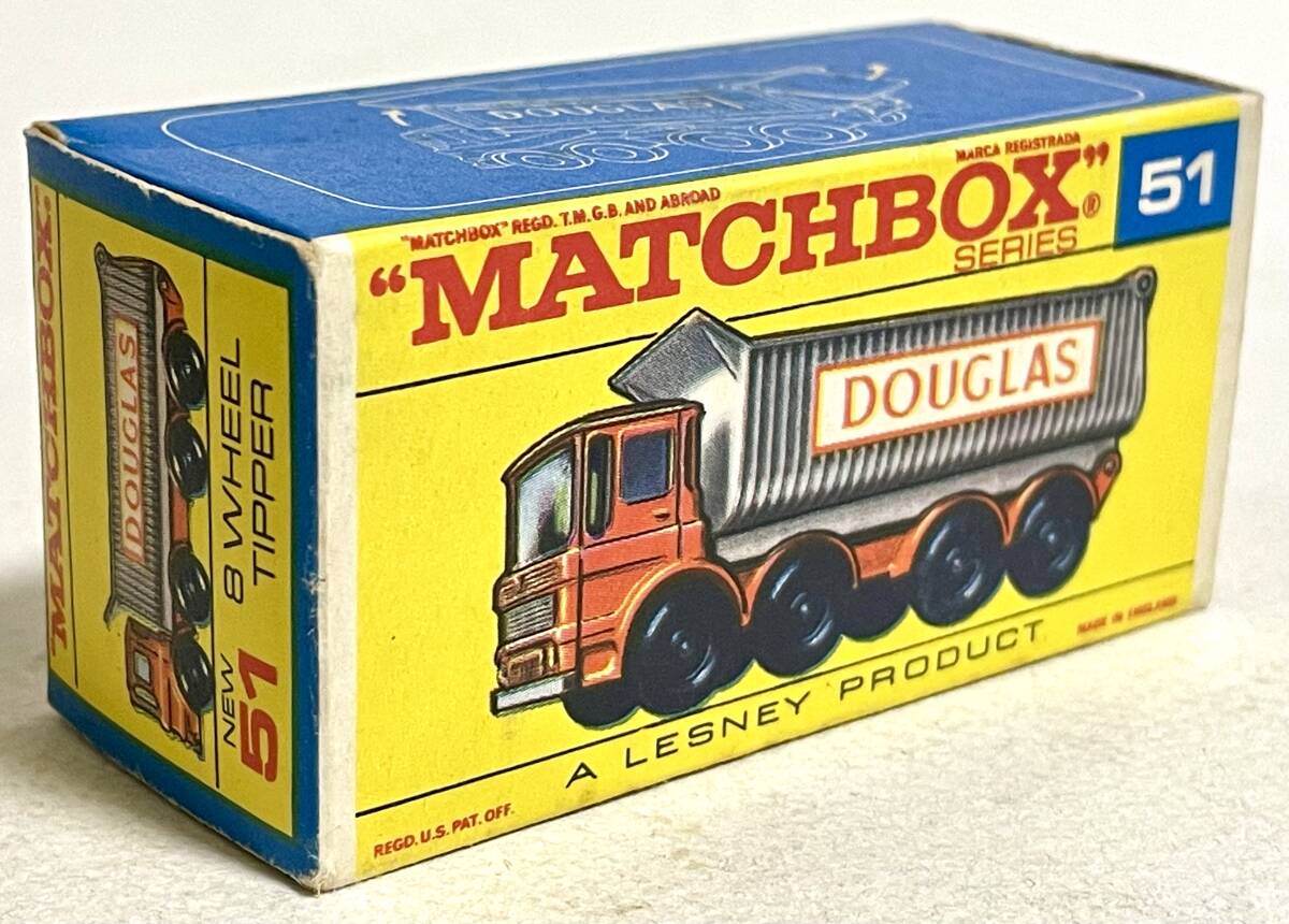 マッチボックス（ MATCHBOX ）特注！【 1-75 Series 】MB51-3 AEC 8輪チッパートラック DOUGLASの画像7