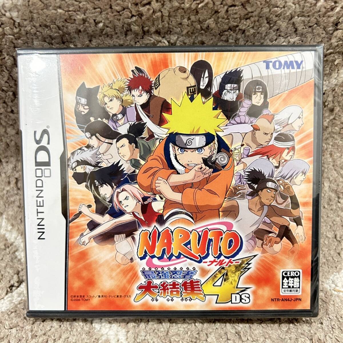 ◆【未開封/新品/】DS NARUTO-ナルト-最強忍者大結集4 DS_画像1