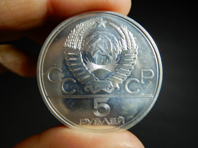 ロシア　銀貨　RUSSIA CCCP　モスクワオリンピック　10ルーブル　5ルーブル他　まとめて　計7枚　総重量149g　コイン　コレクション　W-360_画像4