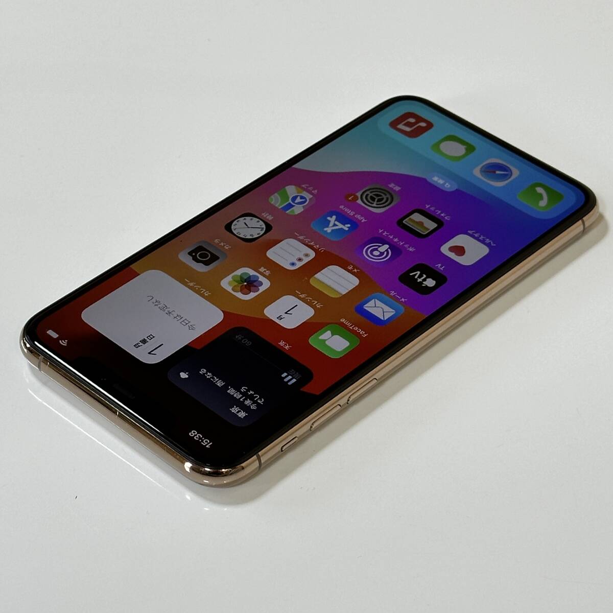 SIMフリー iPhone 11Pro Max ゴールド 64GB MWHG2J/A バッテリー最大容量89％ アクティベーションロック解除済の画像7