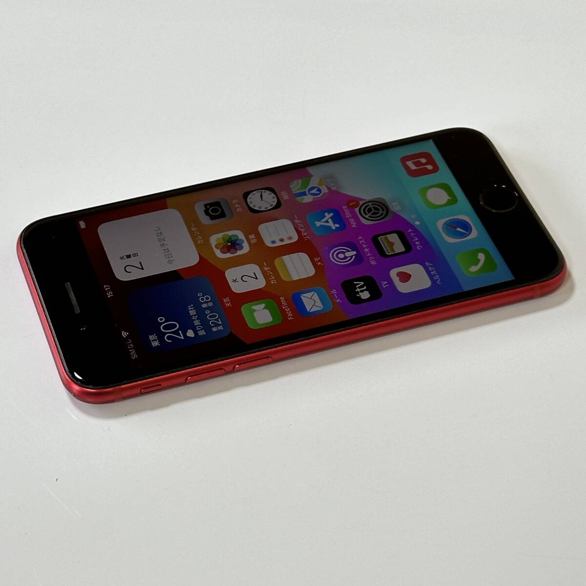 SIMフリー iPhone SE (第2世代) (PRODUCT)RED Special Edition 64GB MX9U2J/A バッテリー最大容量89％ アクティベーションロック解除済の画像7