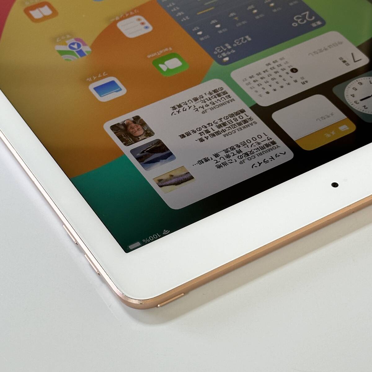 Apple iPad (第6世代) ローズゴールド 32GB 3D665J/A Wi-Fiモデル iOS17.4.1 アクティベーションロック解除済_画像7