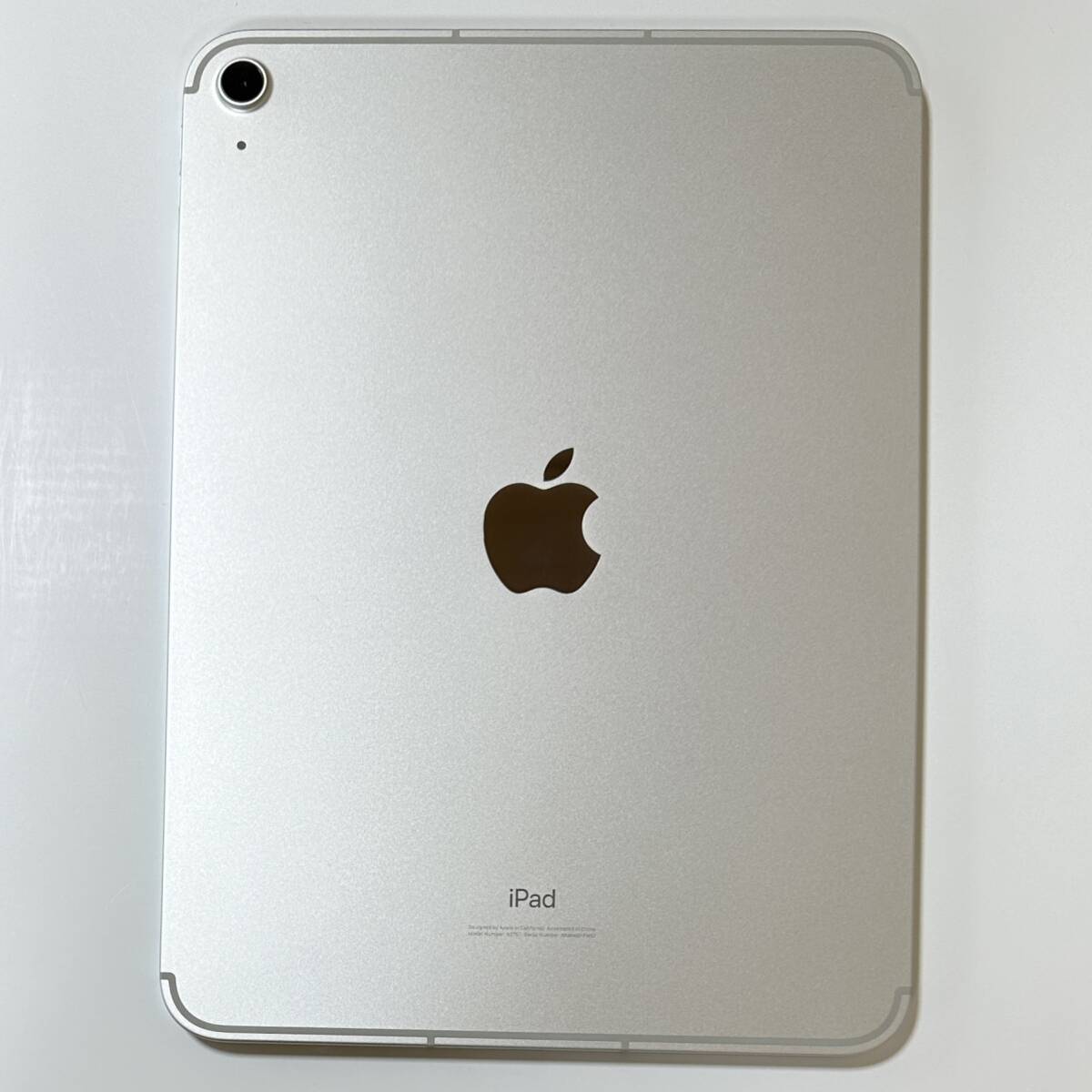 (極美品) Apple SIMフリー iPad (第10世代) シルバー 64GB MQ6J3J/A Wi-Fi+Cellular アクティベーションロック解除済_画像9