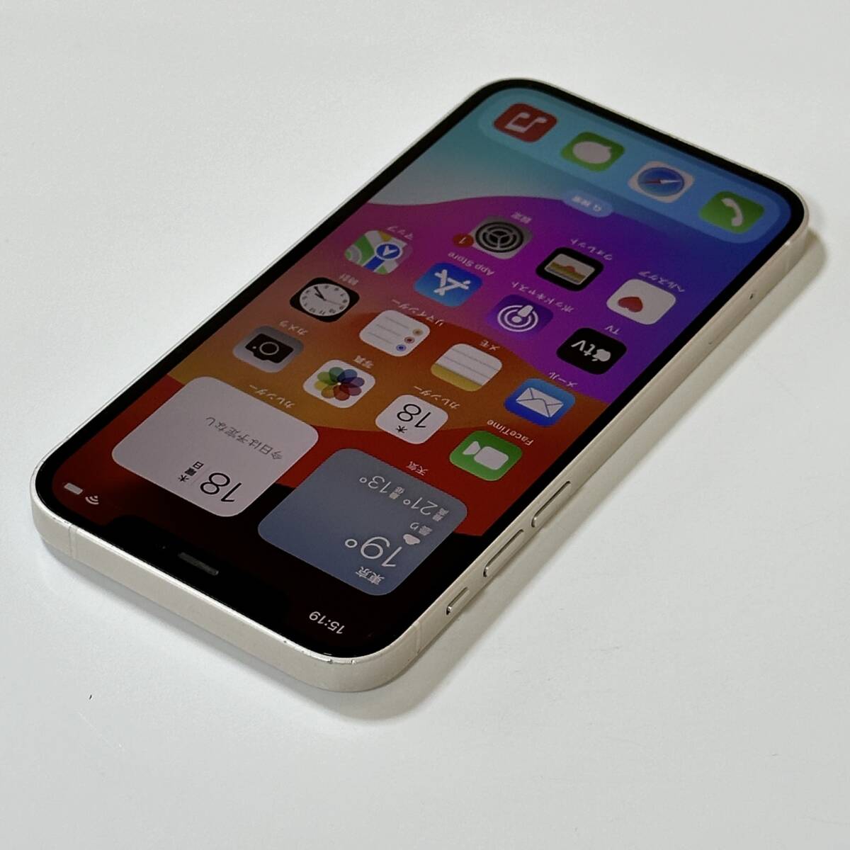 SIMフリー iPhone 12 ホワイト 64GB MGHP3J/A バッテリー最大容量83％ アクティベーションロック解除済の画像7