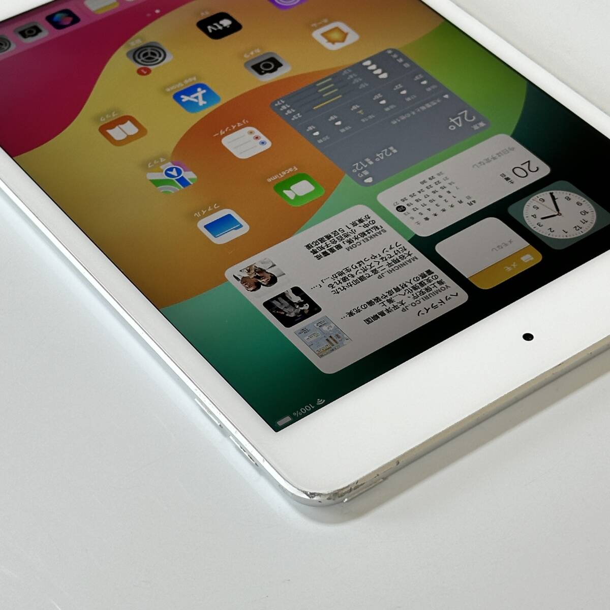 Apple iPad mini (第5世代) シルバー 256GB MUU52J/A Wi-Fiモデル iOS17.4.1 アクティベーションロック解除済の画像7