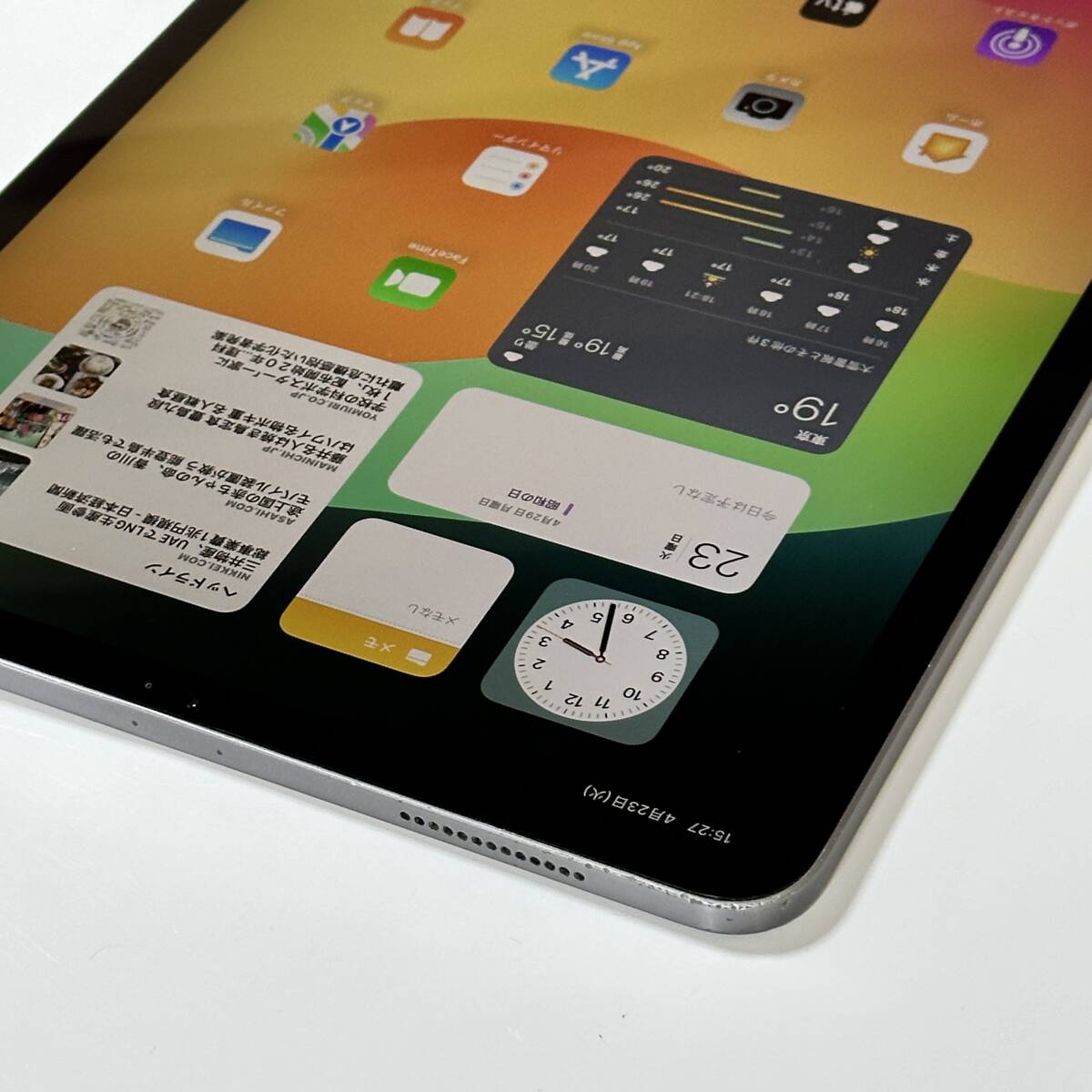 Apple iPad Pro (11インチ) (第2世代) スペースグレイ 256GB MXDC2J/A Wi-Fiモデル iOS17.4.1 アクティベーションロック解除済の画像6