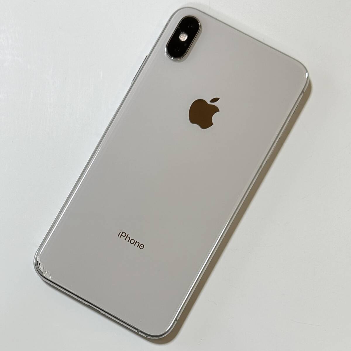 SIMフリー iPhone Xs Max シルバー 64GB MT6R2J/A バッテリー最大容量83％ アクティベーションロック解除済の画像10