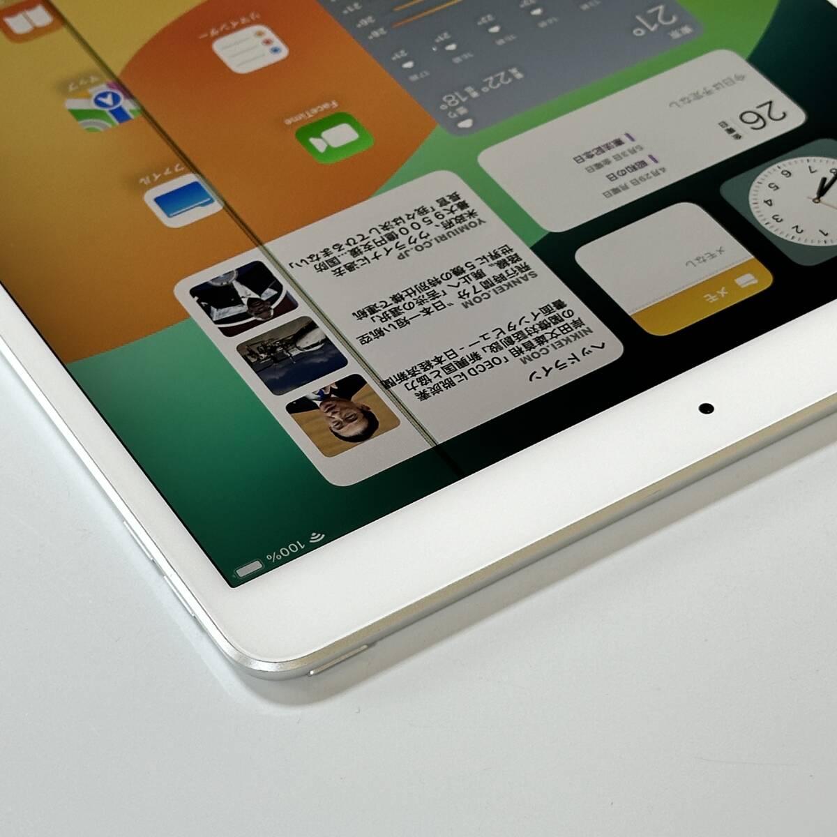 Apple iPad Air (第3世代) シルバー 64GB MUUK2J/A Wi-Fiモデル iOS17.4.1 アクティベーションロック解除済_画像8