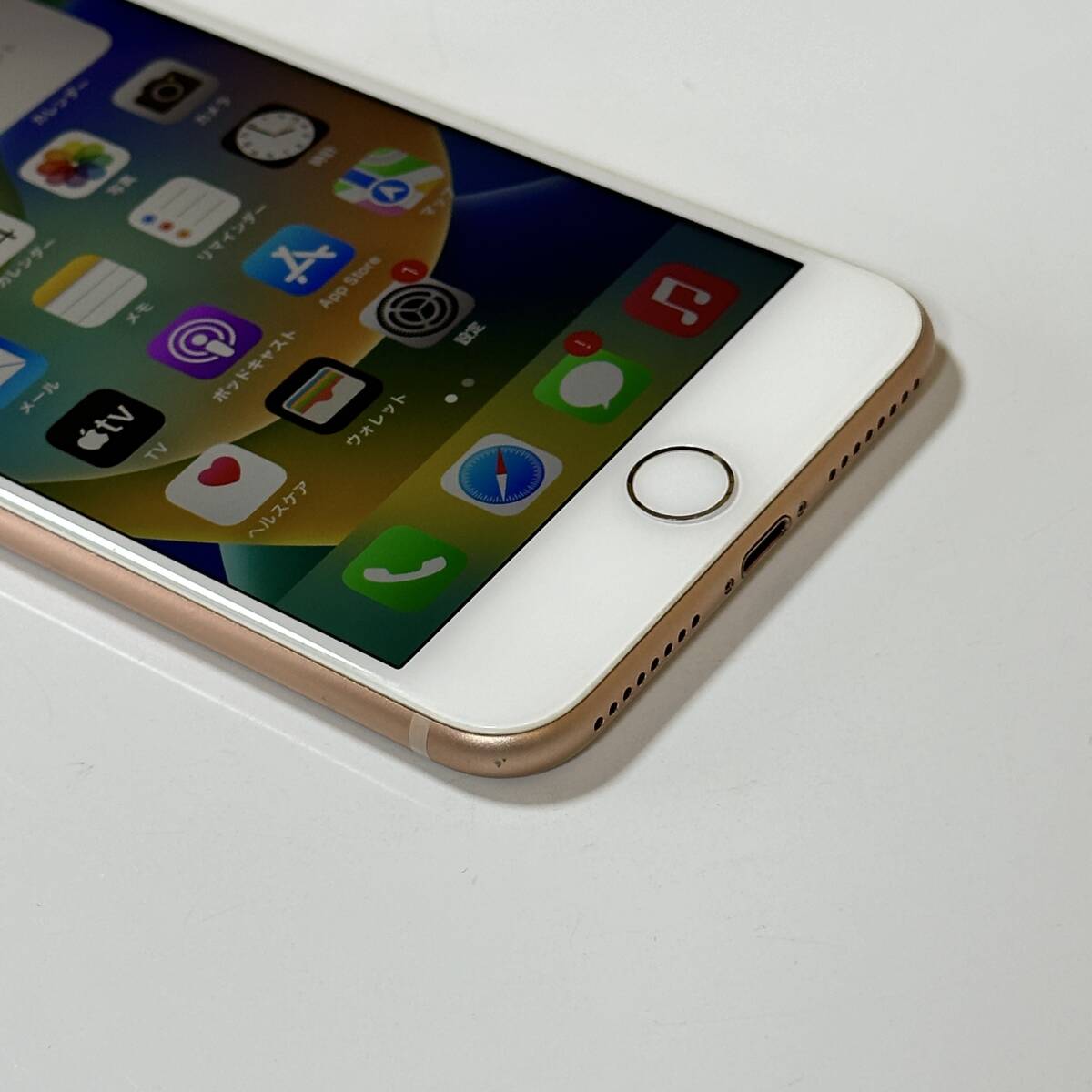 SIMフリー iPhone 8 Plus ゴールド 64GB MQ9M2J/A バッテリー最大容量92％ アクティベーションロック解除済_画像6