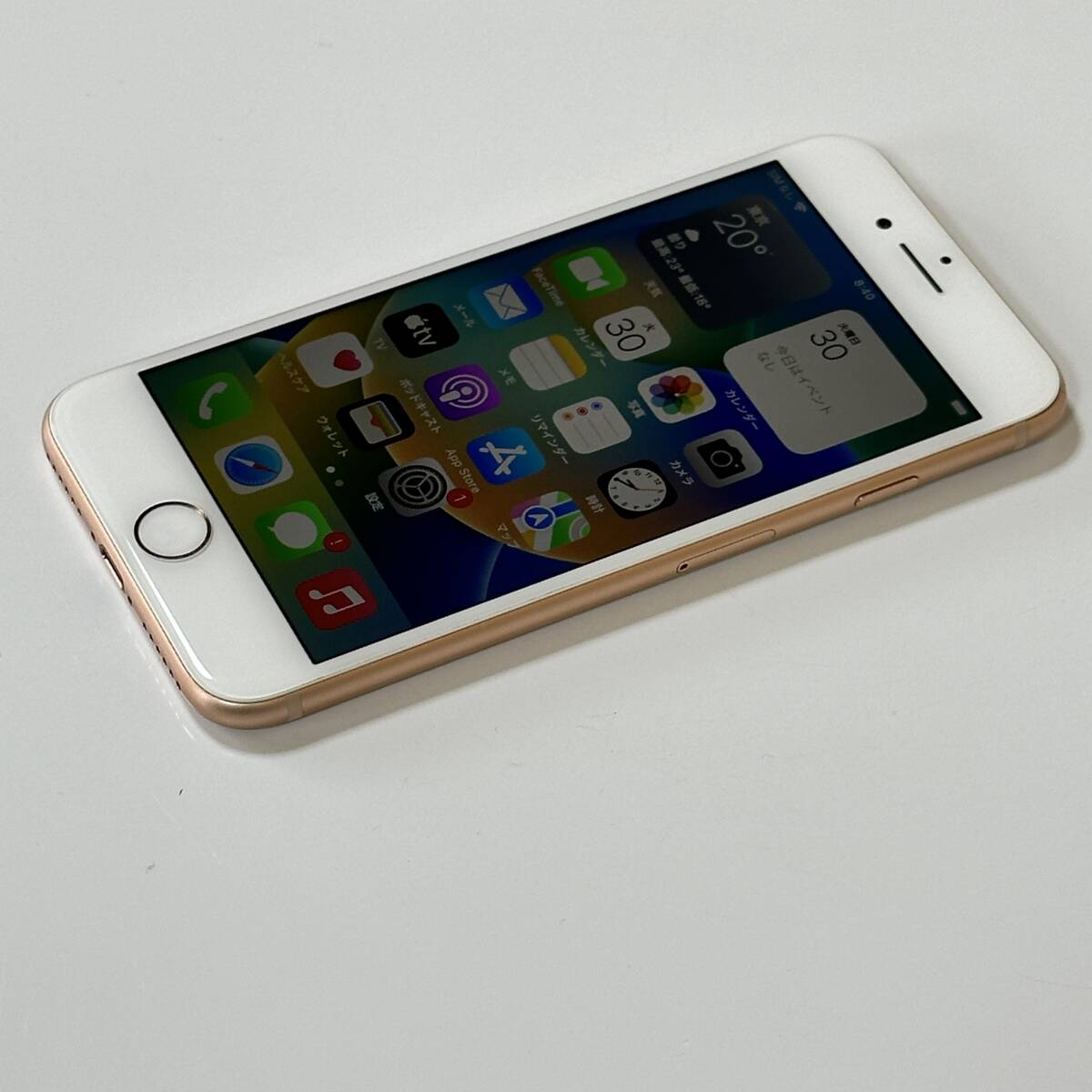 SIMフリー iPhone 8 ゴールド 256GB MQ862J/A バッテリー最大容量88％ アクティベーションロック解除済_画像6