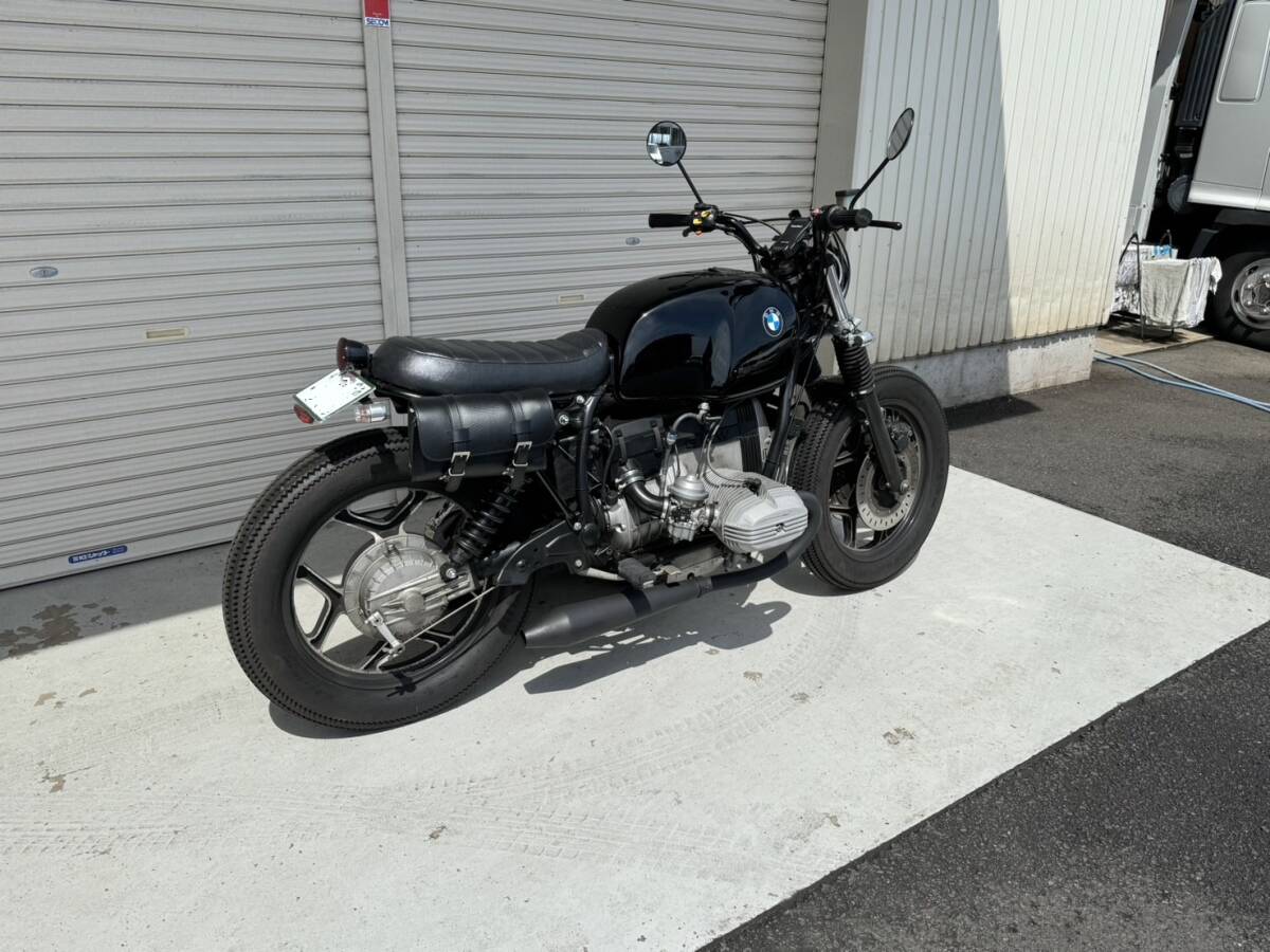 1991 year BMW R100RS custom TRAD urban custom mono suspension base 