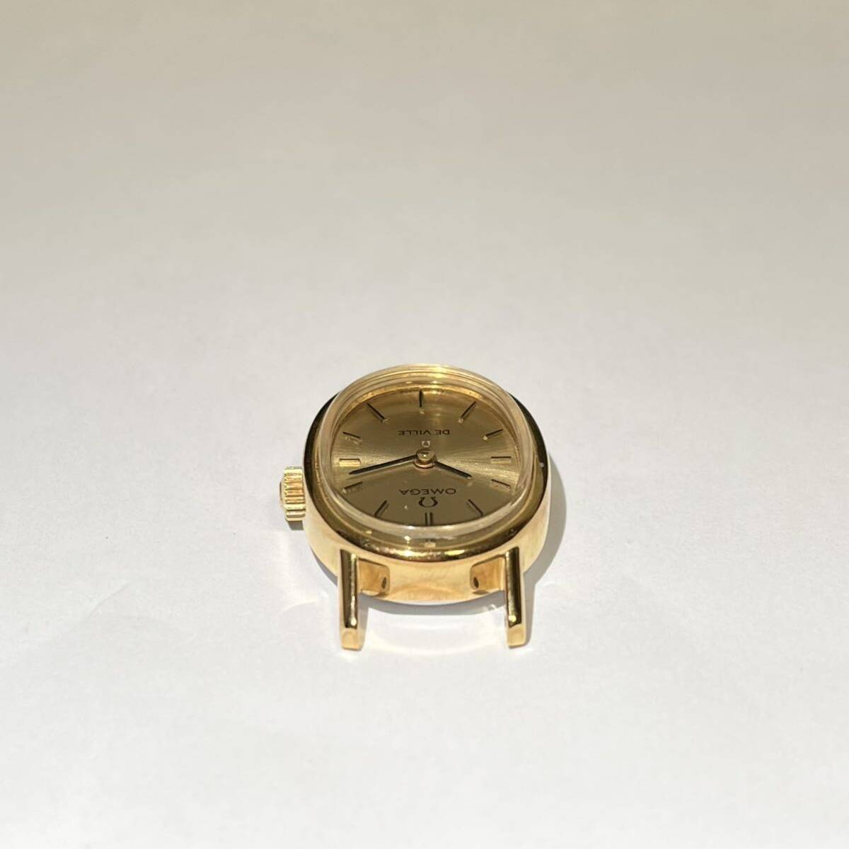 OMEGA DEVILLE オメガ デビル MD511.0553 手巻き 腕時計 本体のみ レディース ゴールドカラーの画像4