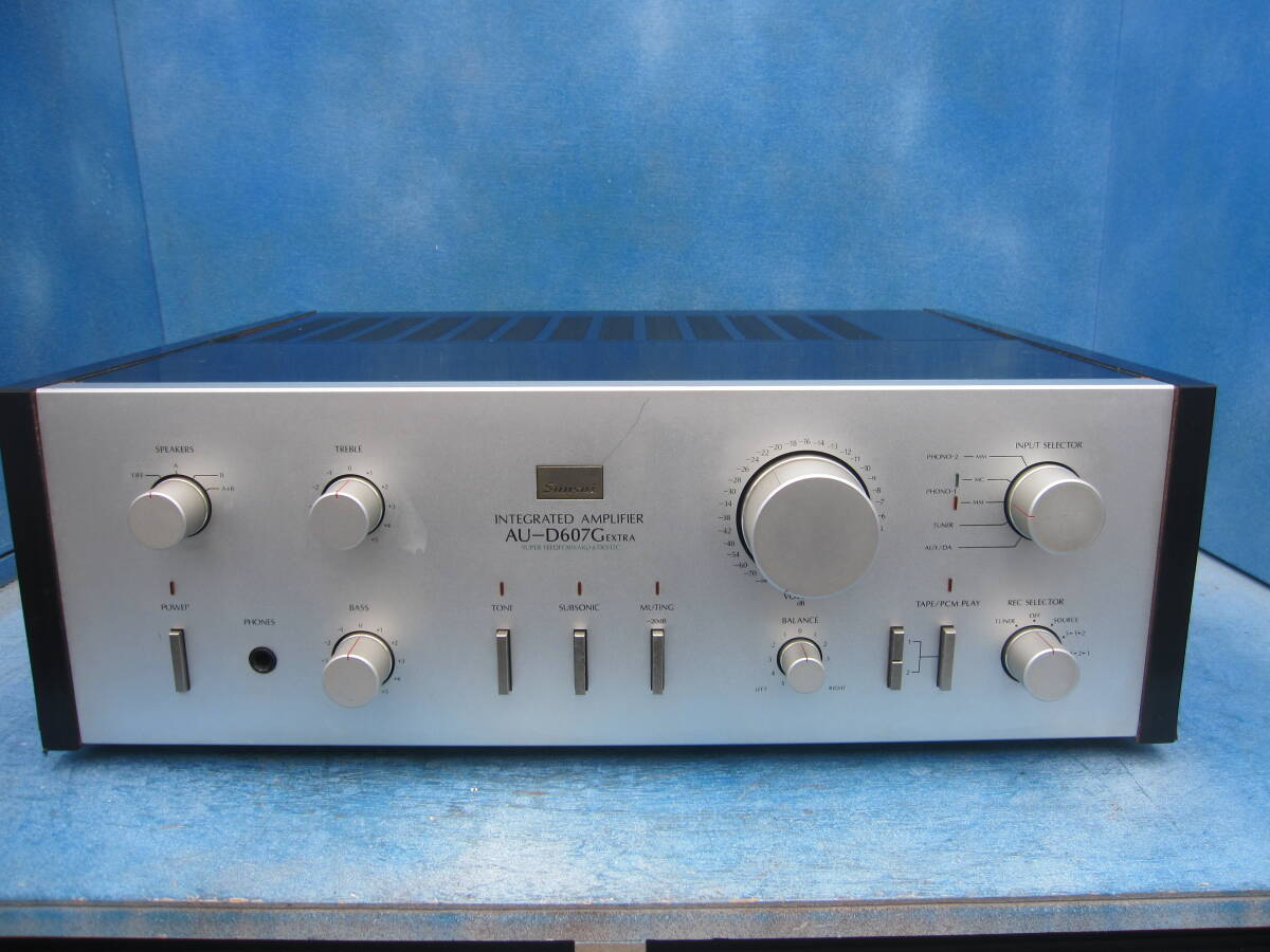 #SANSUI pre-main amplifier AU-D607G EXTRA