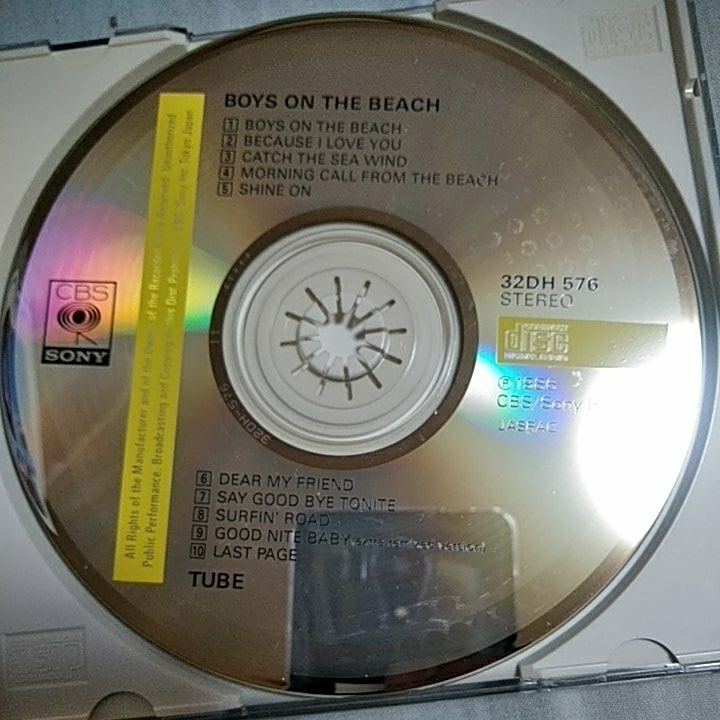 BOYS ON THE BEACH/TUBE 　CD　　　,3_画像4