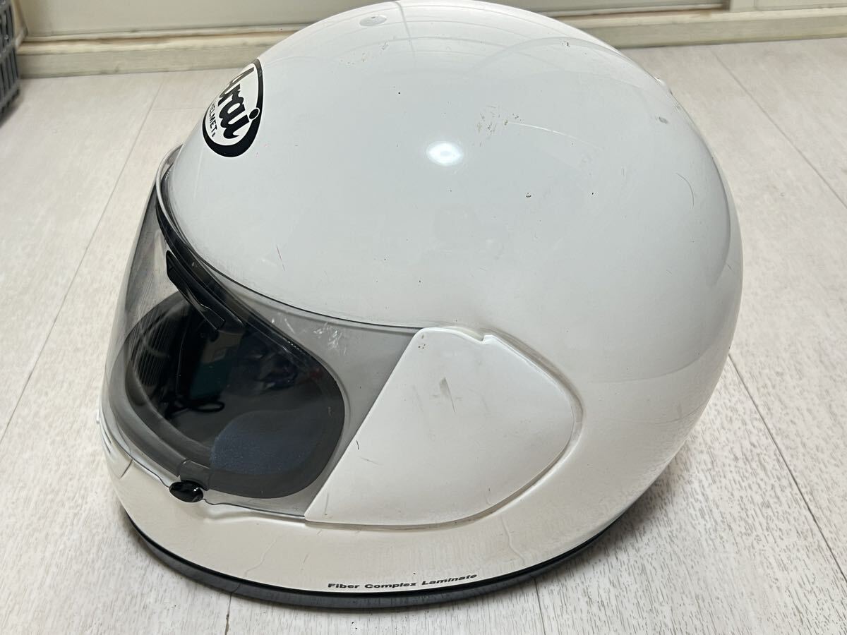 Arai アライ OMNI-Rフルフェイスヘルメット 57-58cm ジャンク★の画像3