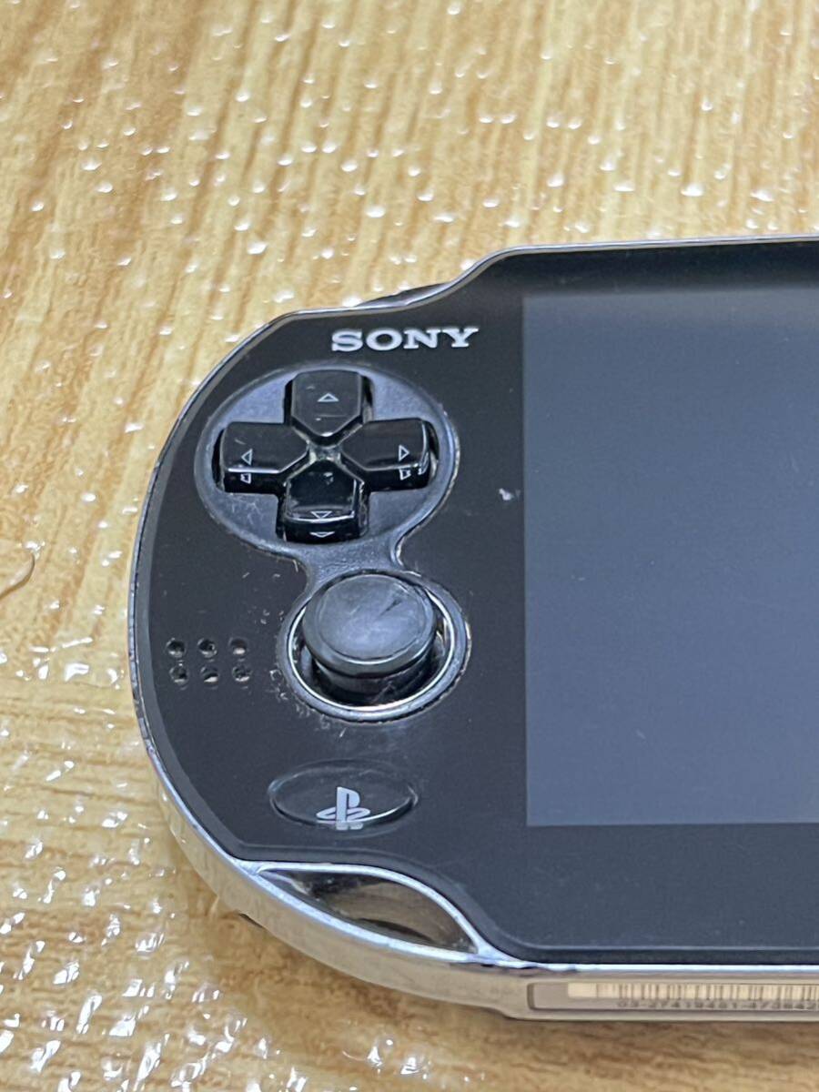 SONY ソニー PSVITA PlayStation Vita PCH-1100ブラック ★動作未確認★_画像3