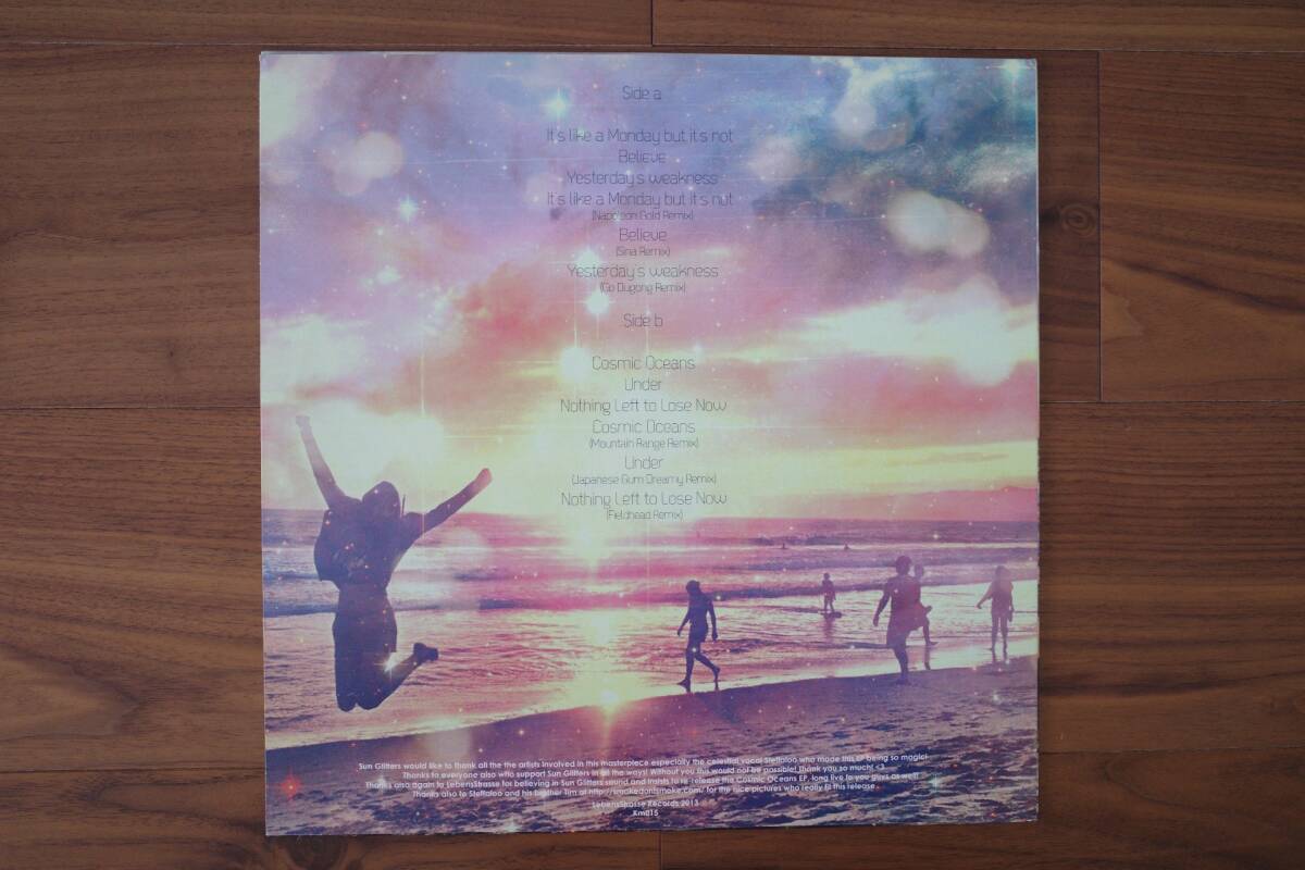 Sun Glitters featuring Steffaloo Cosmic Oceans LPレコード_画像2