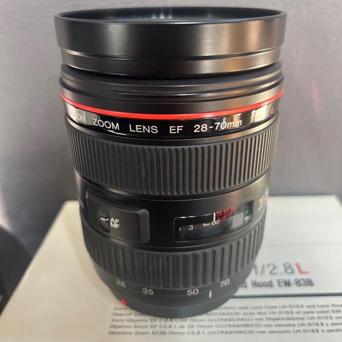 【1円～！】美品 保管品【Canon EF 28-70mm F 2.8L ULTRASONIC】キャノン ズームレンズ ウルトラソニック ブランド 光学機器 カメラ レンズ_画像6