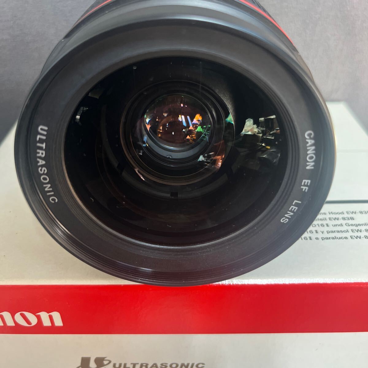 【1円～！】美品 保管品【Canon EF 28-70mm F 2.8L ULTRASONIC】キャノン ズームレンズ ウルトラソニック ブランド 光学機器 カメラ レンズ_画像2