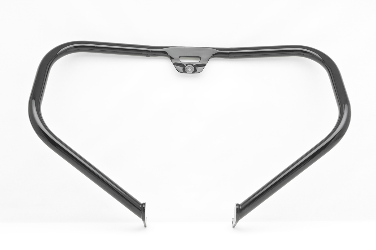 【ハーレー純正】 49000139 エンジンガード / グロスブラック　'18～ ソフテイル_画像1