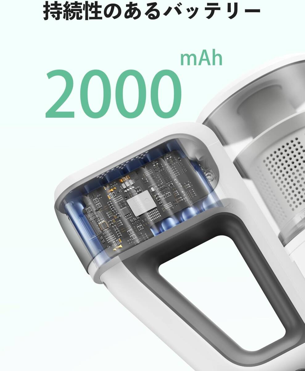 掃除機 コードレス 30000pa VersLife S6 コードレス掃除機『2024新設計&30Kpa強力吸引&軽量』スティッククリーナー_画像3
