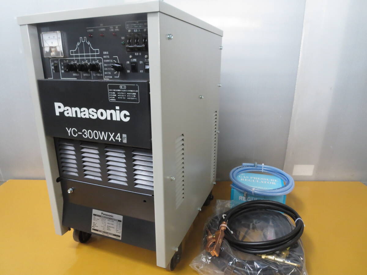 【中古整備品・美品】 Panasonic製 YC-300WX4インバータ制御式交直TIG溶接機 新品付属空冷仕様フルセットの画像1