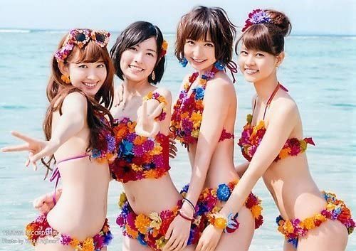 AKB48 生写真 さよならクロール 店舗特典 TSUTAYA 【篠田麻里子&小嶋陽菜&松井珠理奈&阿部マリア】の画像1